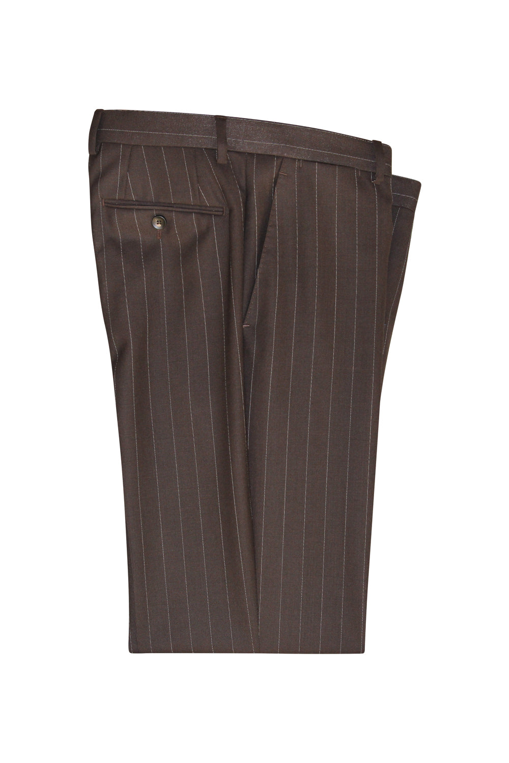 LARDINI Abito doppiopetto gessato in lana LARDINI