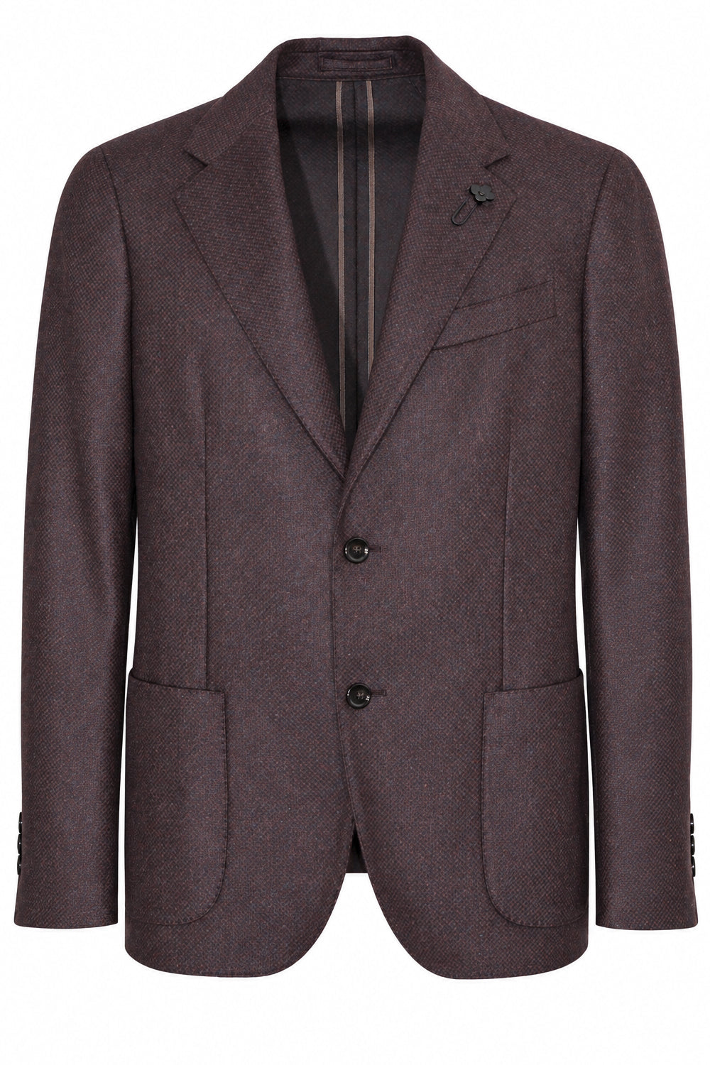 LARDINI Giacca Roma monopetto in lana