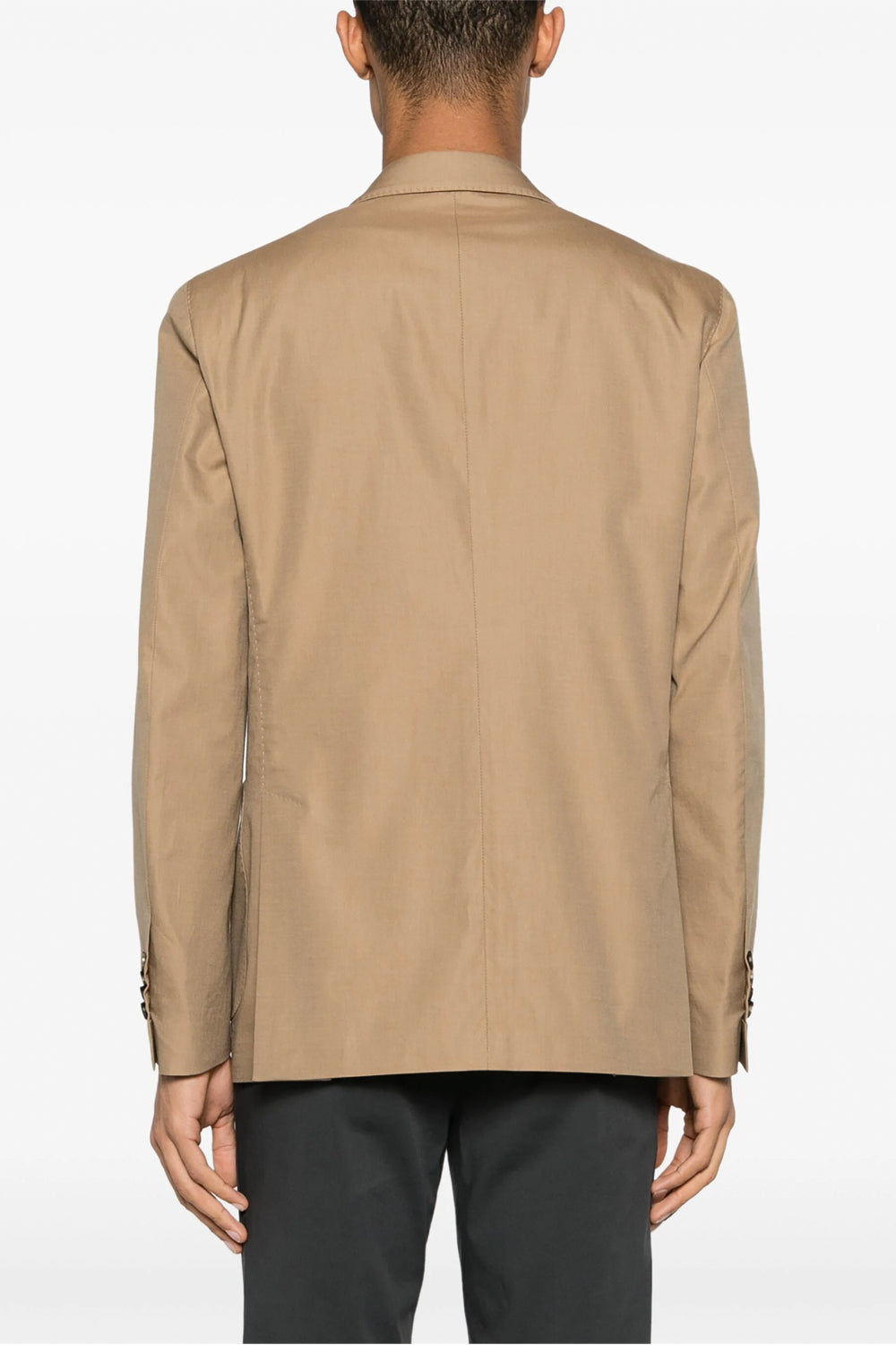 LARDINI Giacca doppiopetto in cotone LARDINI