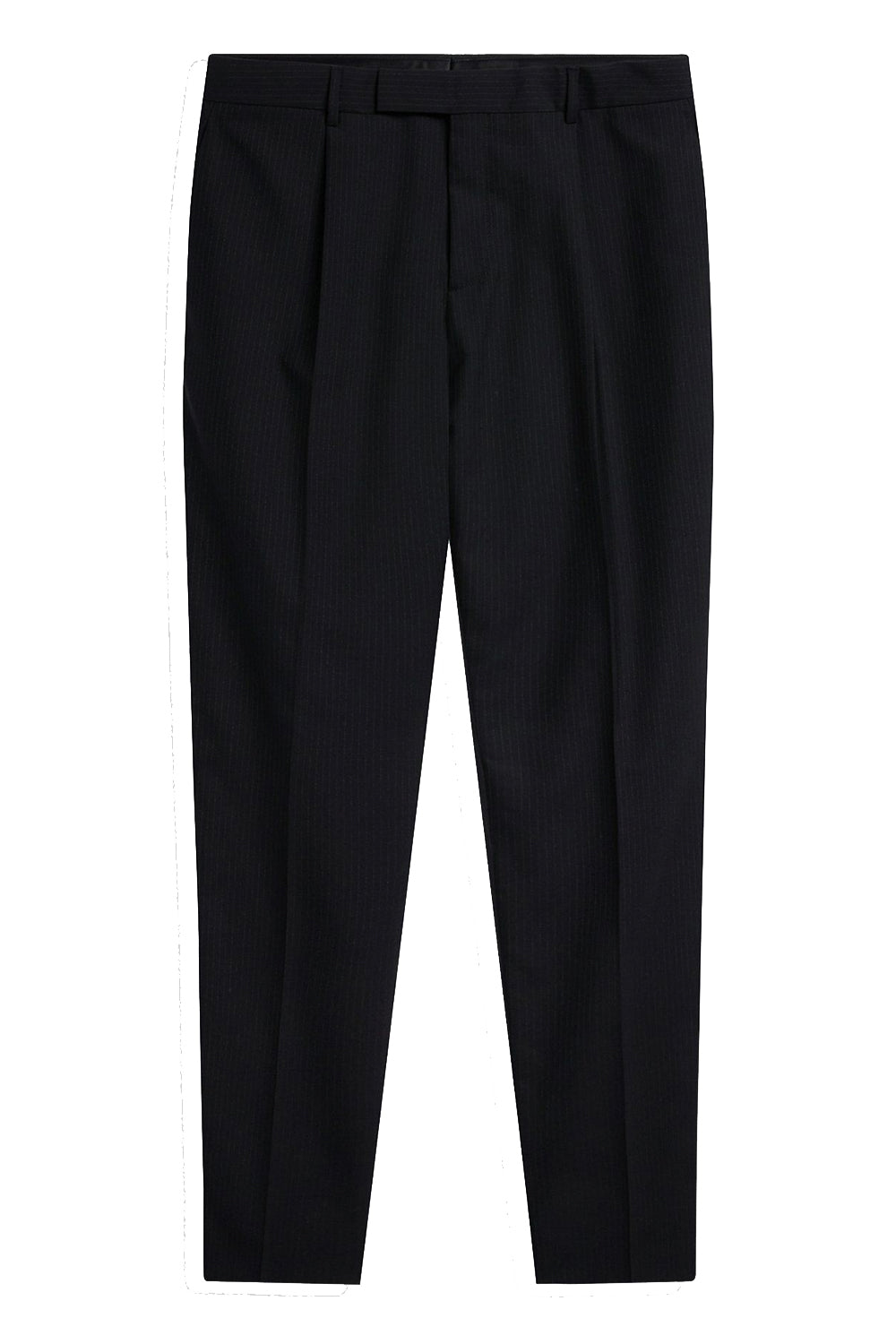 LARDINI Pantalone in lana con gessatura LARDINI