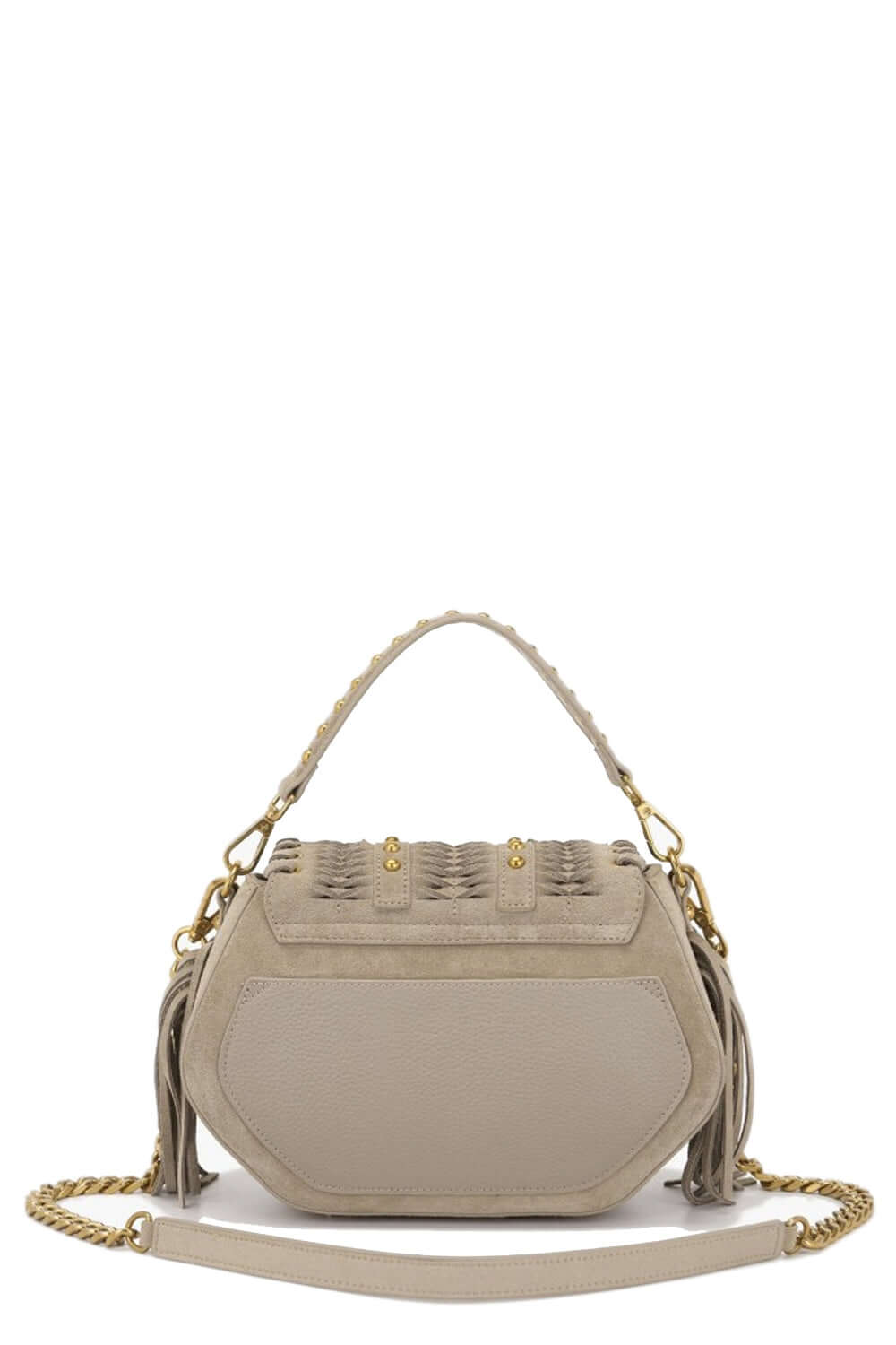 LA CARRIE Borsa a mano Etnic in suede Uncategorized LA CARRIE