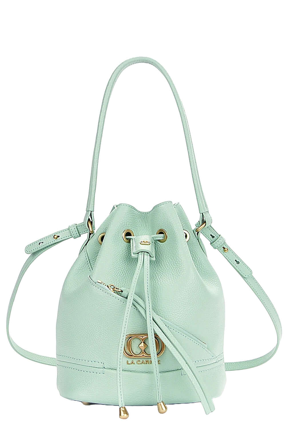 LA CARRIE Secchiello in pelle zipper Uncategorized LA CARRIE