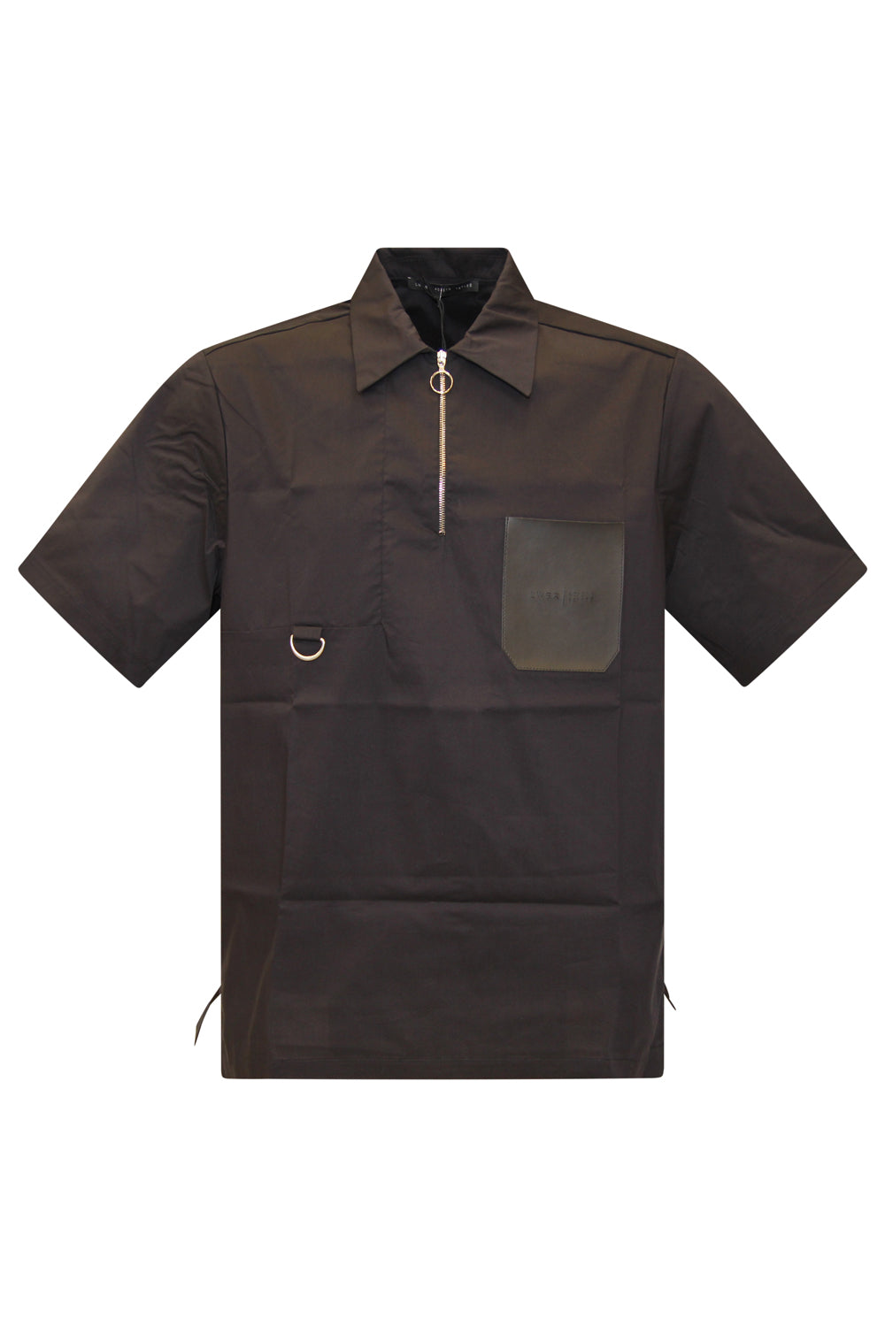 LOW BRAND Polo con tascone e zip LOW BRAND