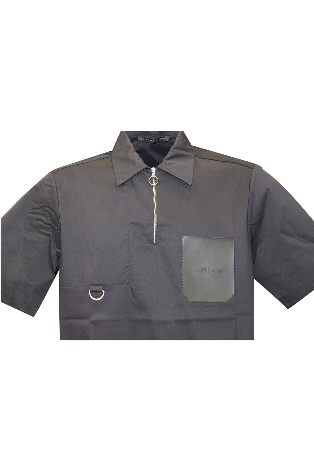 LOW BRAND Polo con tascone e zip LOW BRAND
