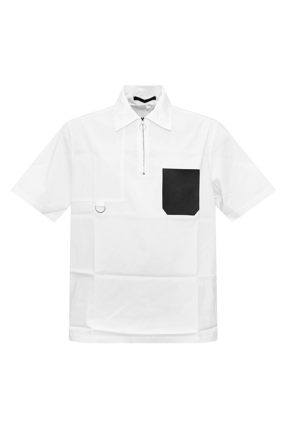 LOW BRAND Polo con tascone e zip LOW BRAND
