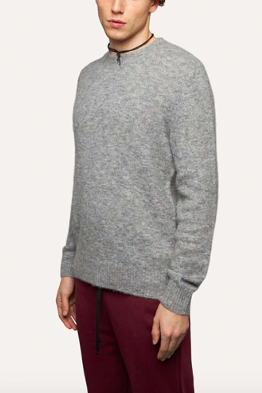 BALLANTYNE Maglia in lana mohair girocollo Uncategorized BALLANTYNE