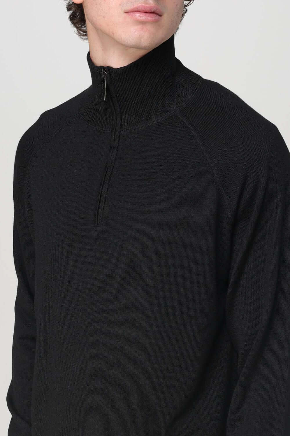 PAOLO PECORA Maglia collo alto e zip Uncategorized PAOLO PECORA