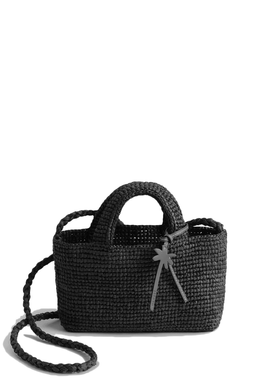 MANEBI Micro borsa New Sunset in raffia