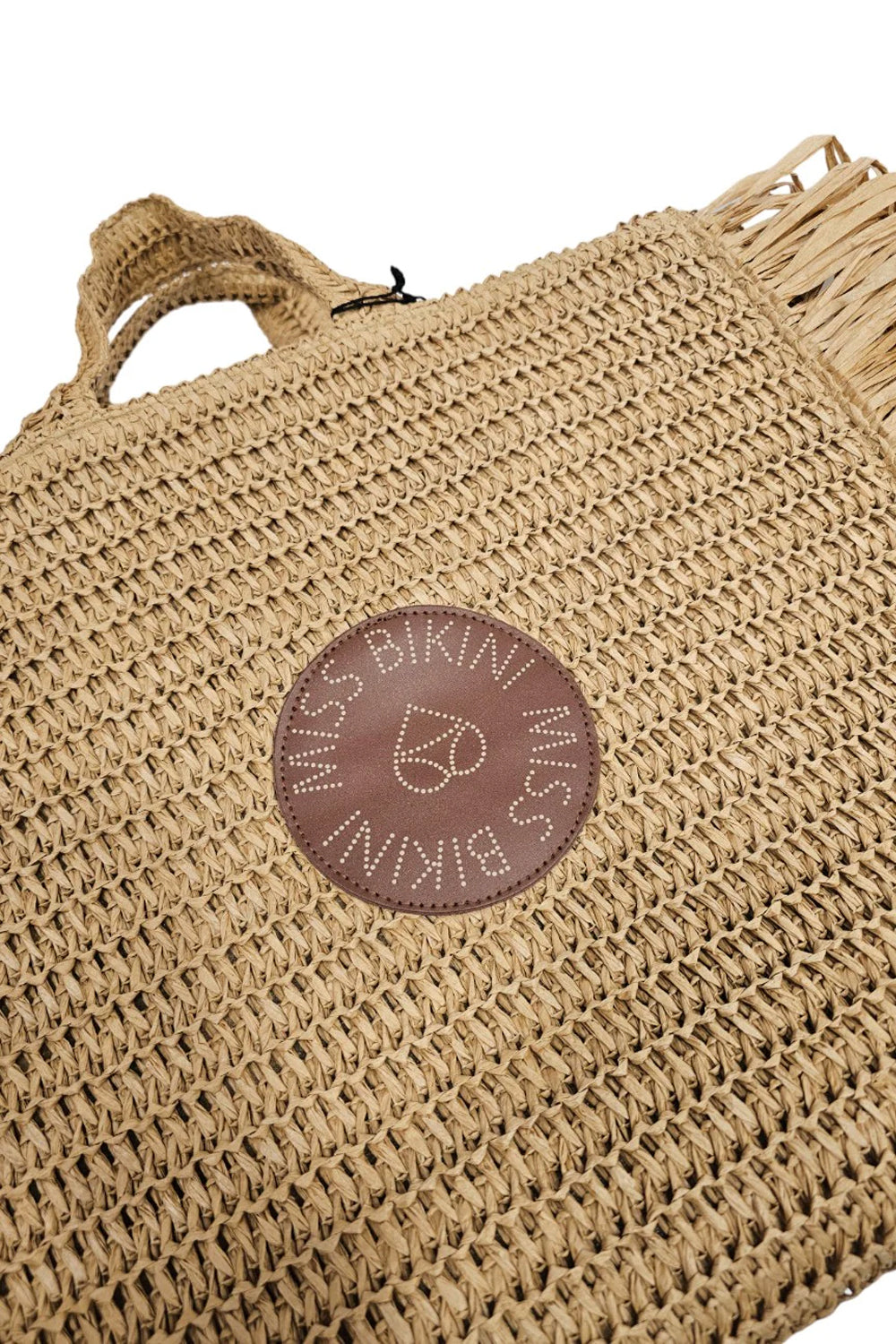 MISSBIKINI Borsa in rafia con frange MISSBIKINI