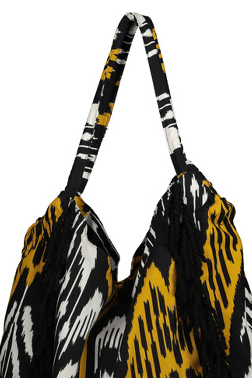 MISSBIKINI Borsa mare a fantasia con frange MISSBIKINI