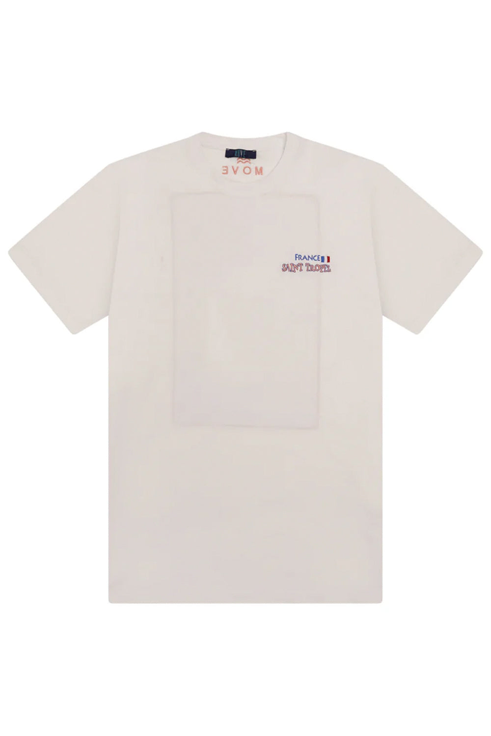 MOVE BEACHWEAR T-shirt con stampa sul retro MOVE BEACHWEAR