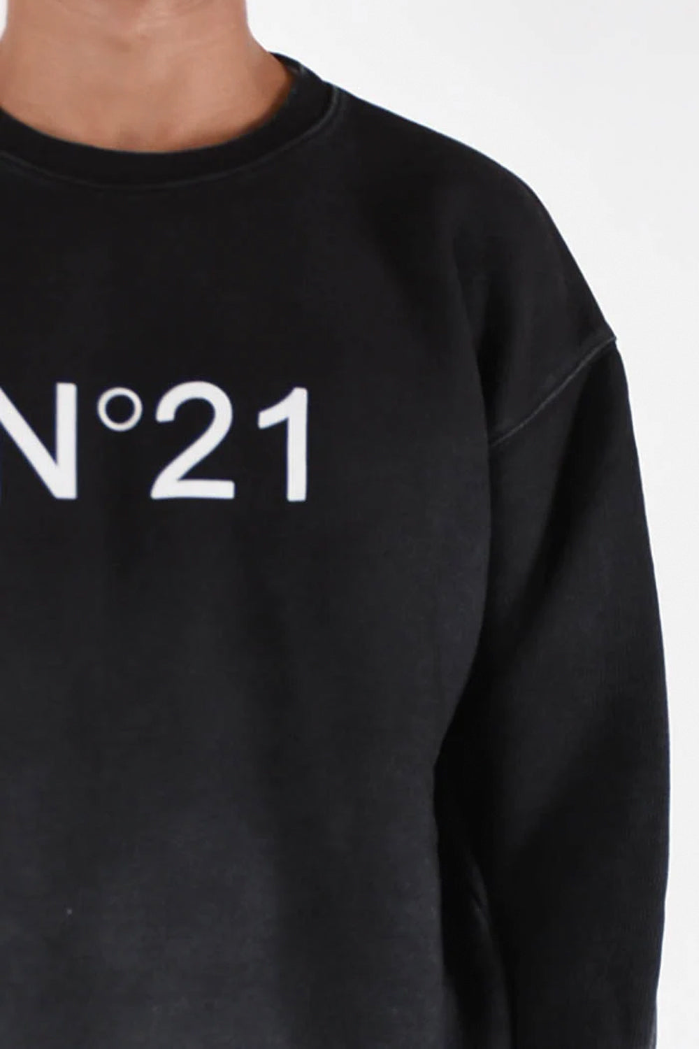 N21 Felpa girocollo con logo N21