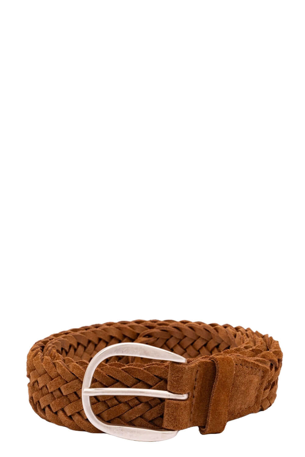 ORCIANI Cintura intrecciata Suede Plot 3,5 cm Uncategorized ORCIANI