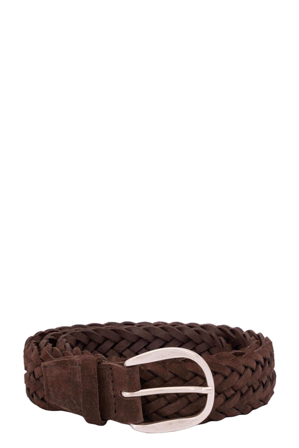 ORCIANI Cintura intrecciata Suede Plot 3,5 cm Uncategorized ORCIANI