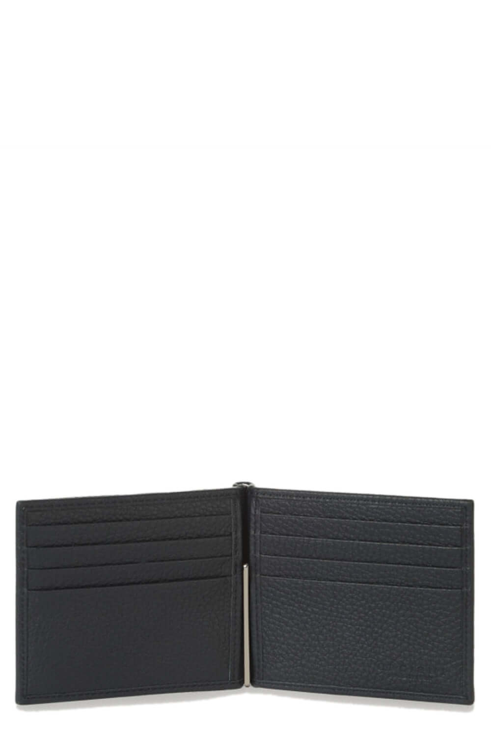 ORCIANI Portafoglio Micron in pelle con clip ferma-banconote