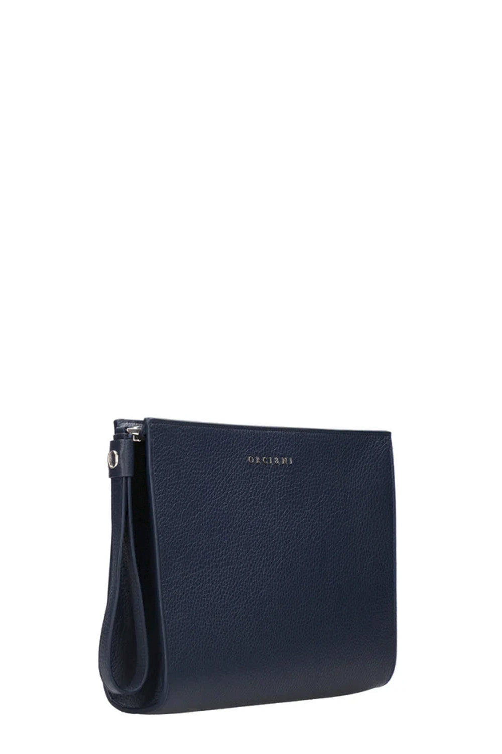 ORCIANI Pouch Micron in pelle con polsiera