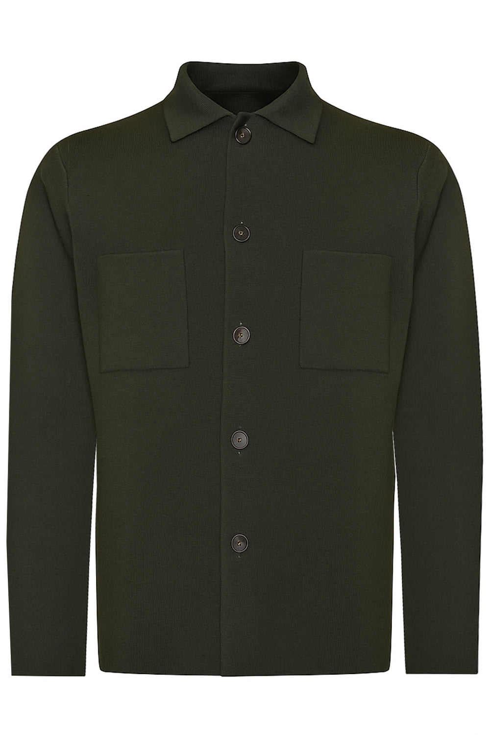 FILIPPO DE LAURENTIIS Overshirt in lana con bottoni