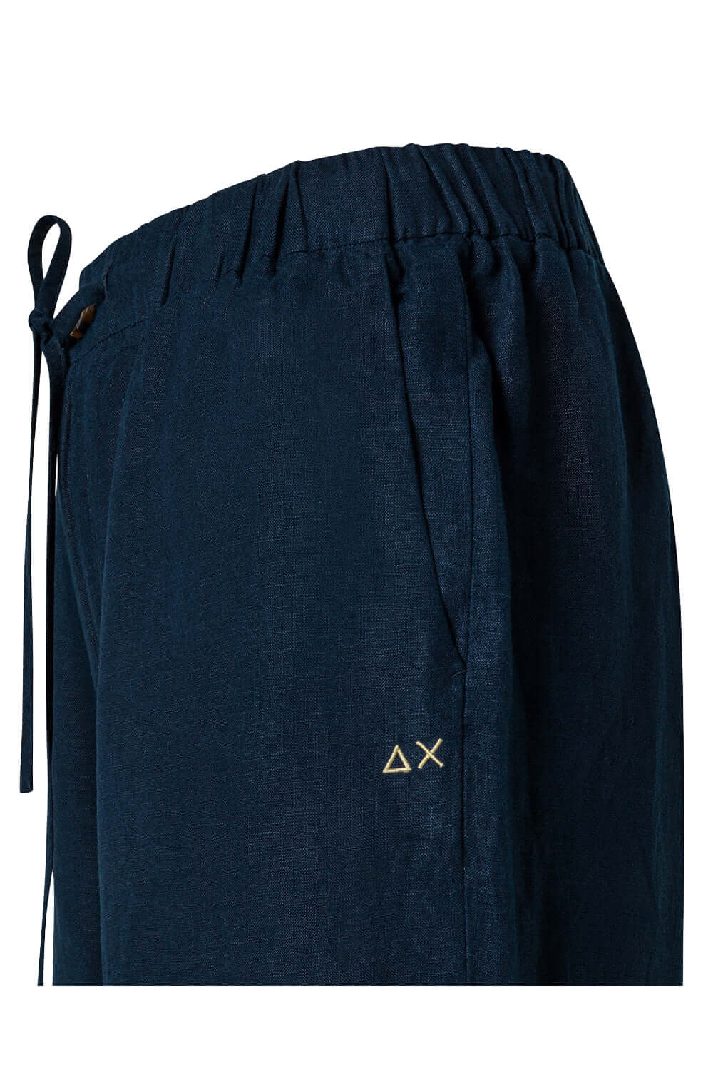 SUN68 Pantalone in lino wide leg Uncategorized SUN 68