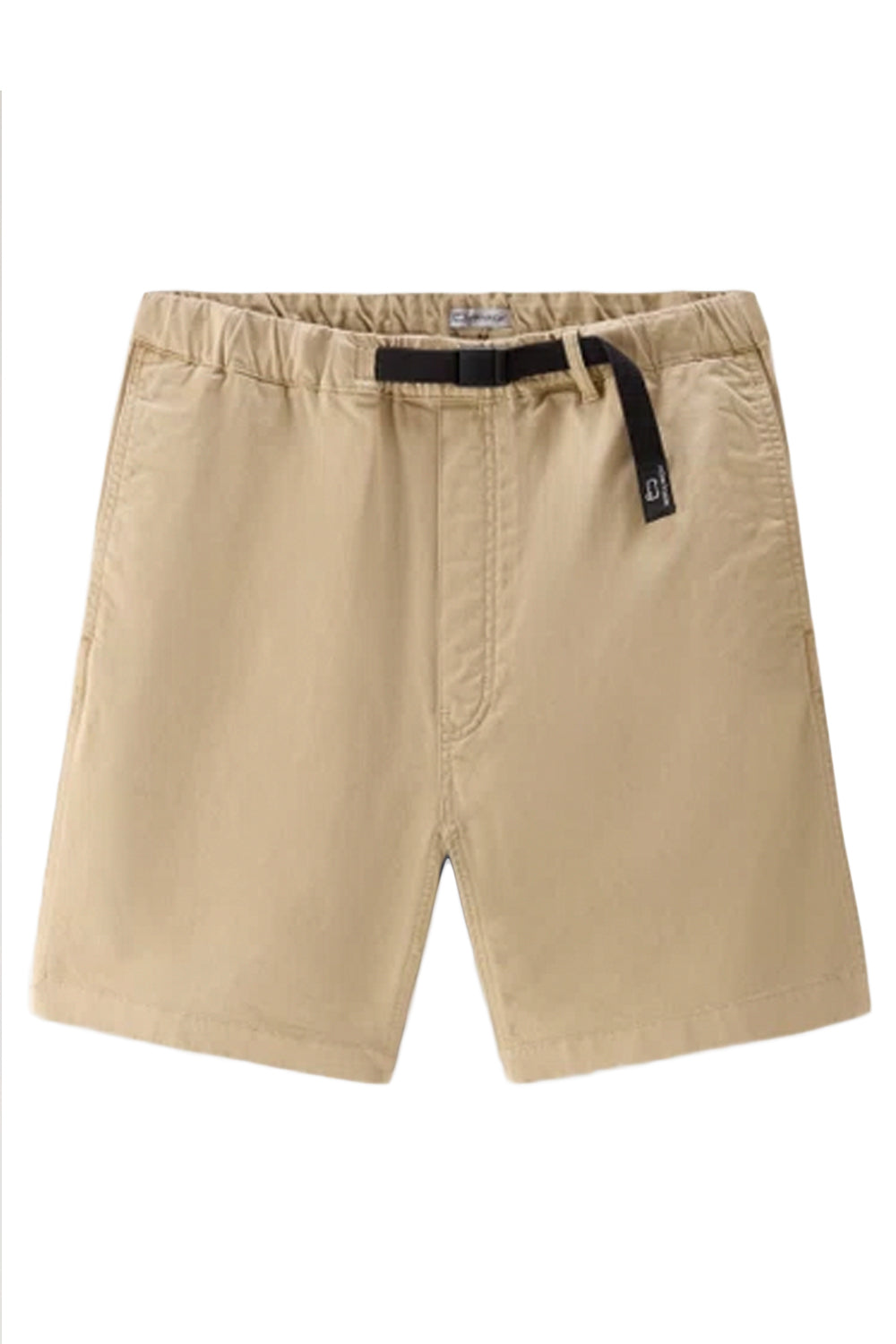 WOOLRICH Pantaloncini Chino tinti in capo in cotone elasticizzato WOOLRICH