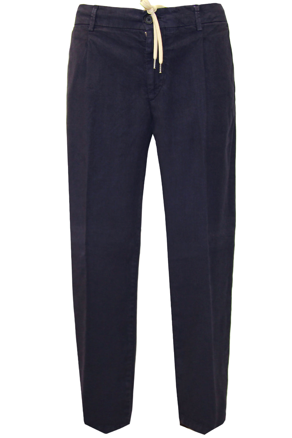 BE ABLE Pantalone in lino e cotone BE ABLE