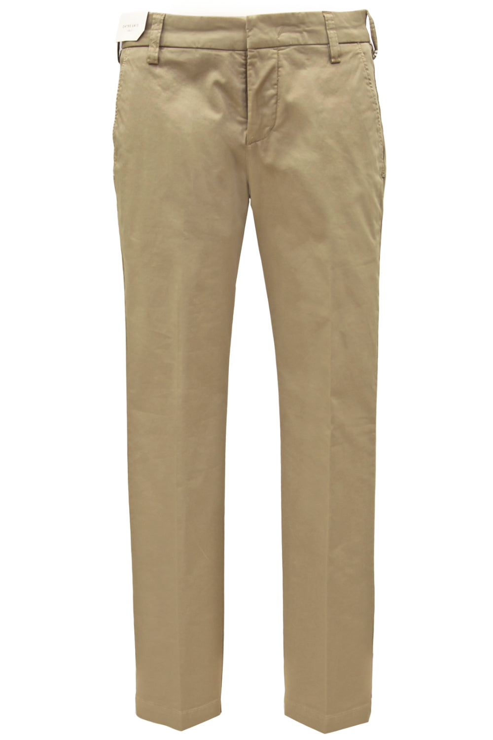 ENTRE AMIS Pantalone in raso di cotone ENTRE AMIS