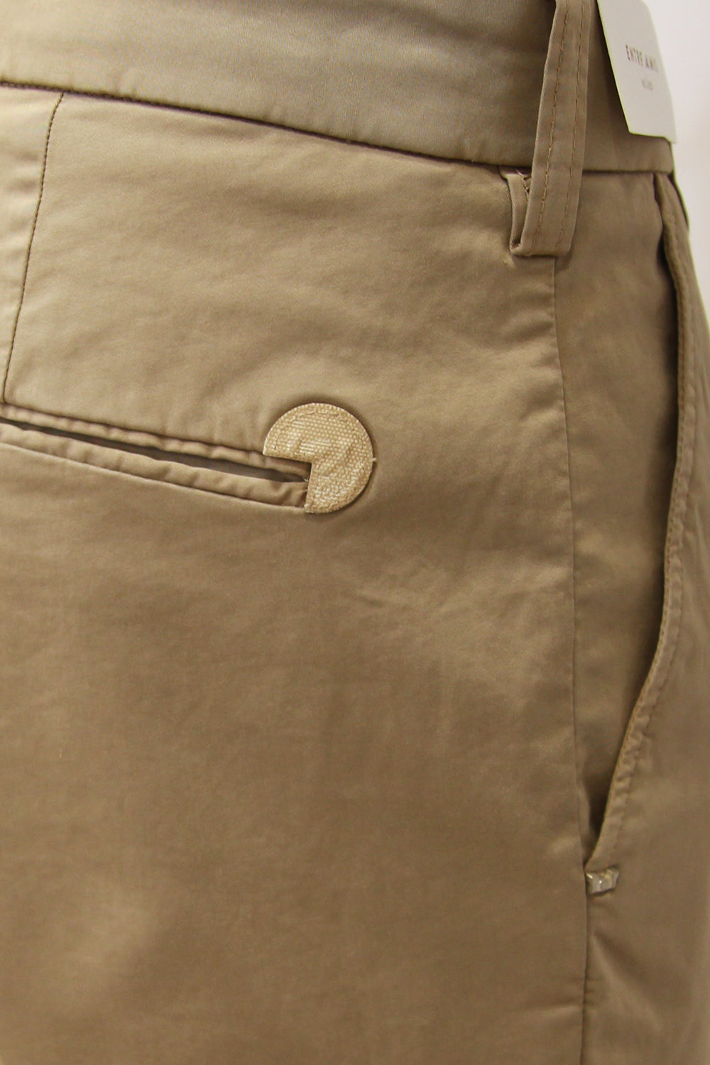 ENTRE AMIS Pantalone in raso di cotone ENTRE AMIS