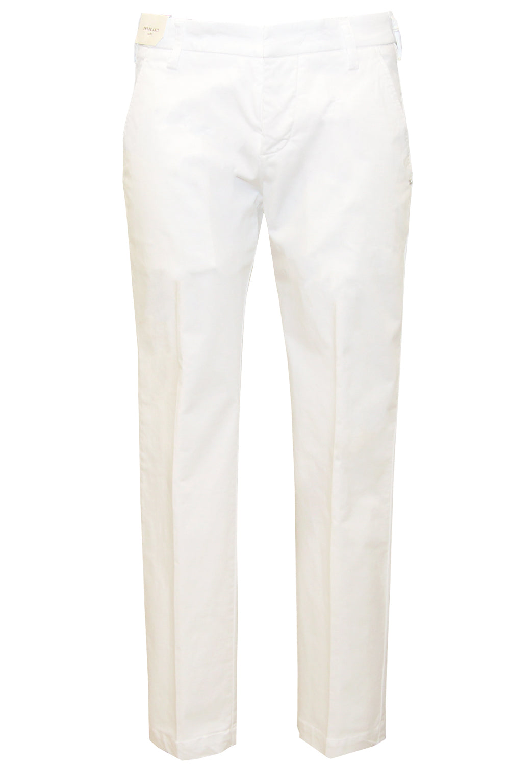 ENTRE AMIS Pantalone in raso di cotone ENTRE AMIS