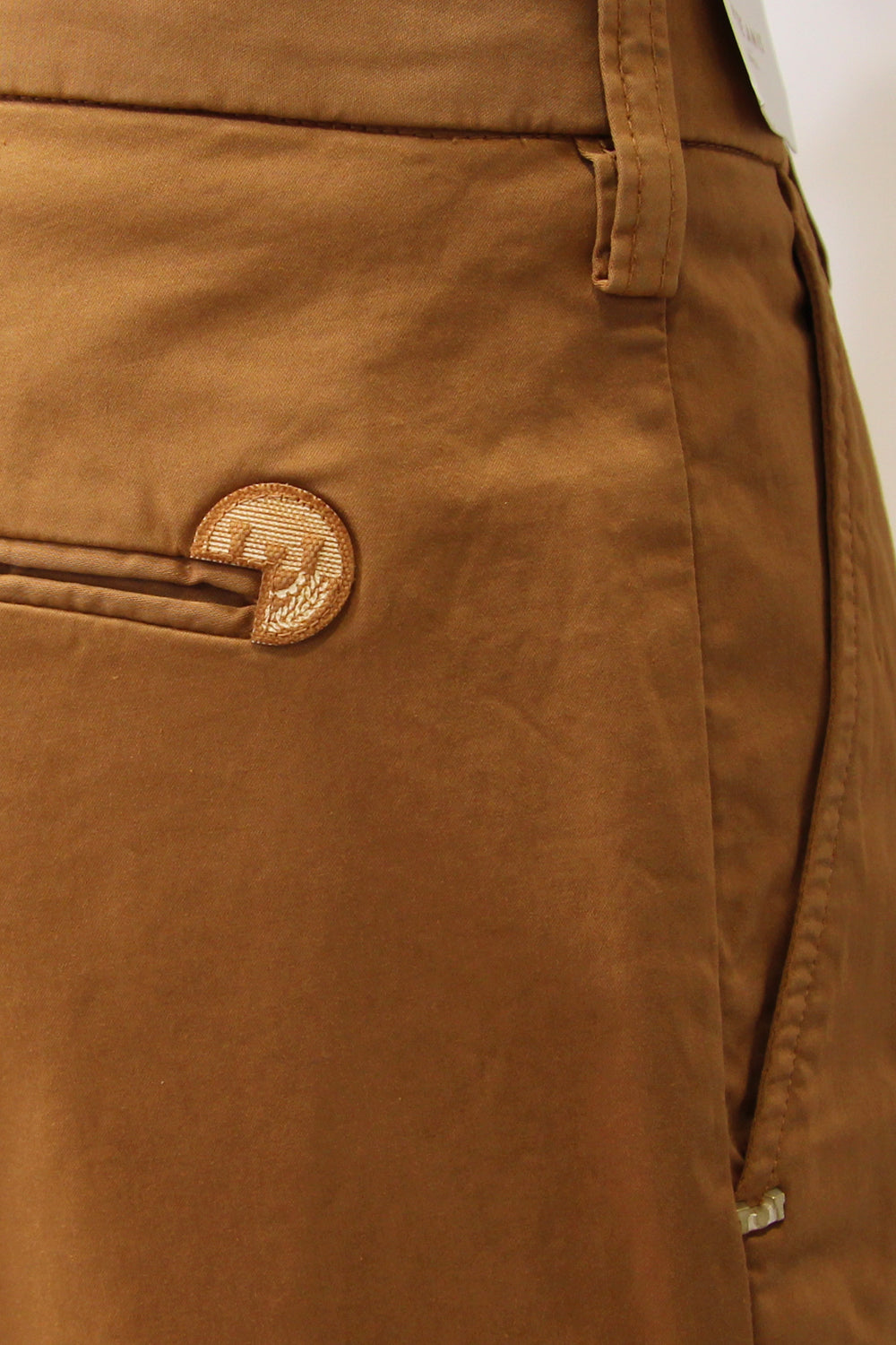 ENTRE AMIS Pantalone in raso di cotone