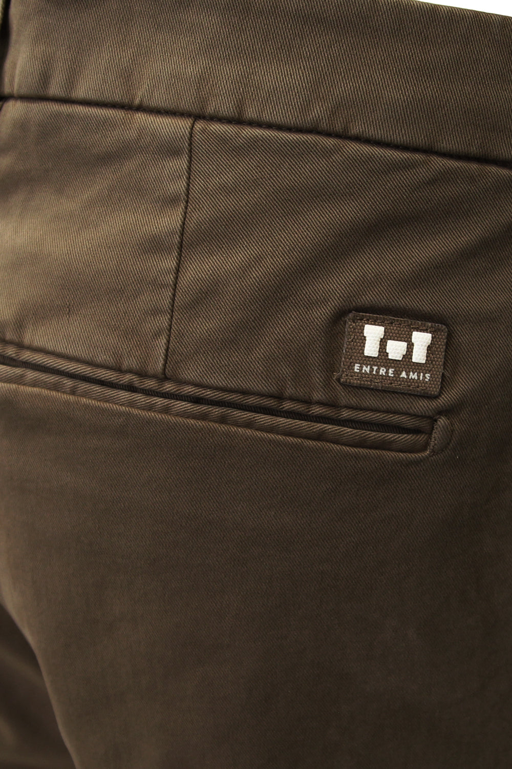 ENTRE AMIS Pantalone Capri in gabardine ENTRE AMIS