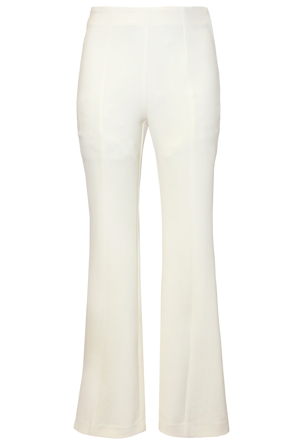 ISABELLE BLANCHE Pantalone a zampa in cady Uncategorized ISABELLE BLANCHE