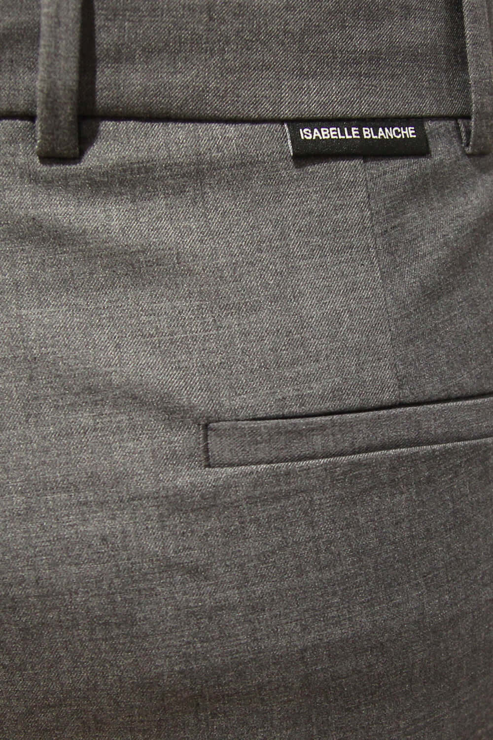 ISABELLE BLANCHE Pantalone con piega davanti