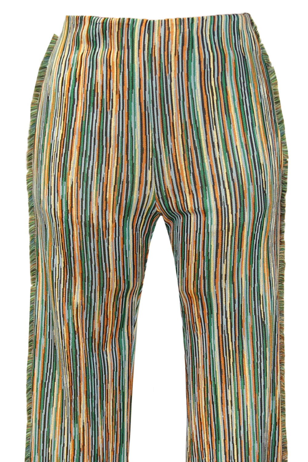 SUOLI Pantalone rigato con frange SUOLI