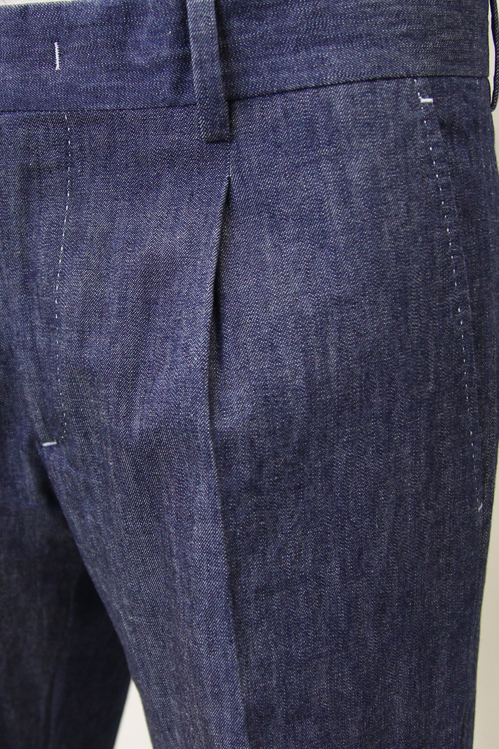 LOW BRAND Pantalone in chambray