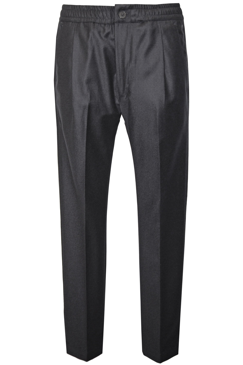 LOW BRAND Pantalone in flanello con elastico LOW BRAND