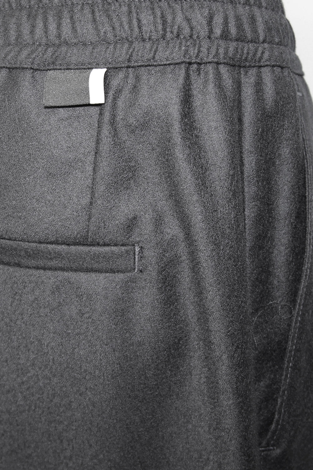 LOW BRAND Pantalone in flanello con elastico LOW BRAND