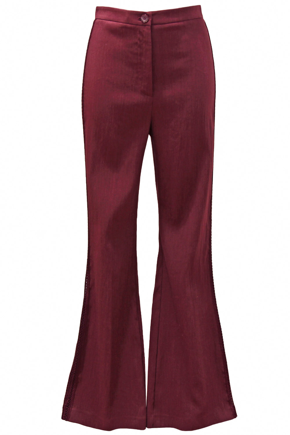 PATRIZIA PEPE Pantalone con inserti crochet PATRIZIA PEPE