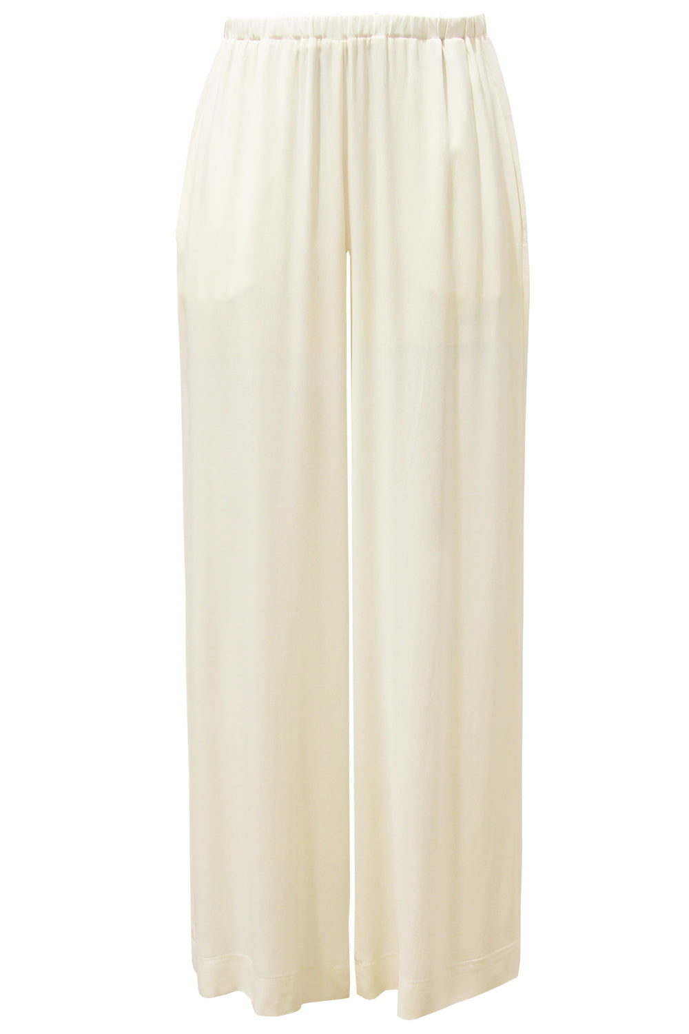 SIMONA CORSELLINI Pantalone in crepe misto seta