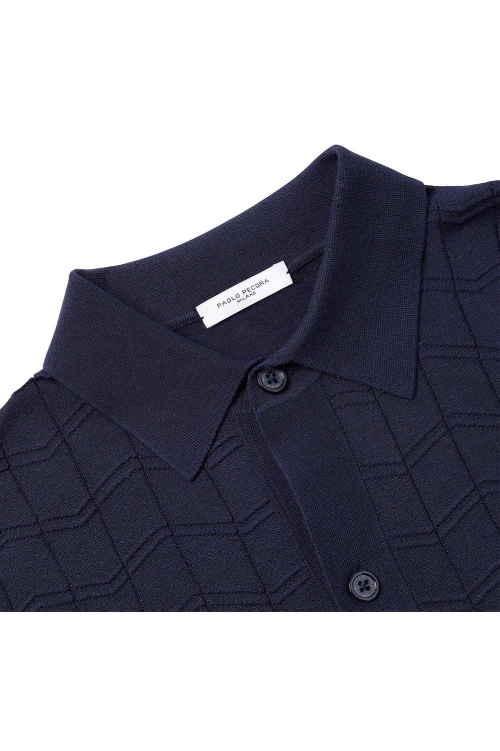 PAOLO PECORA Cardigan in seta e cotone extrafine PAOLO PECORA