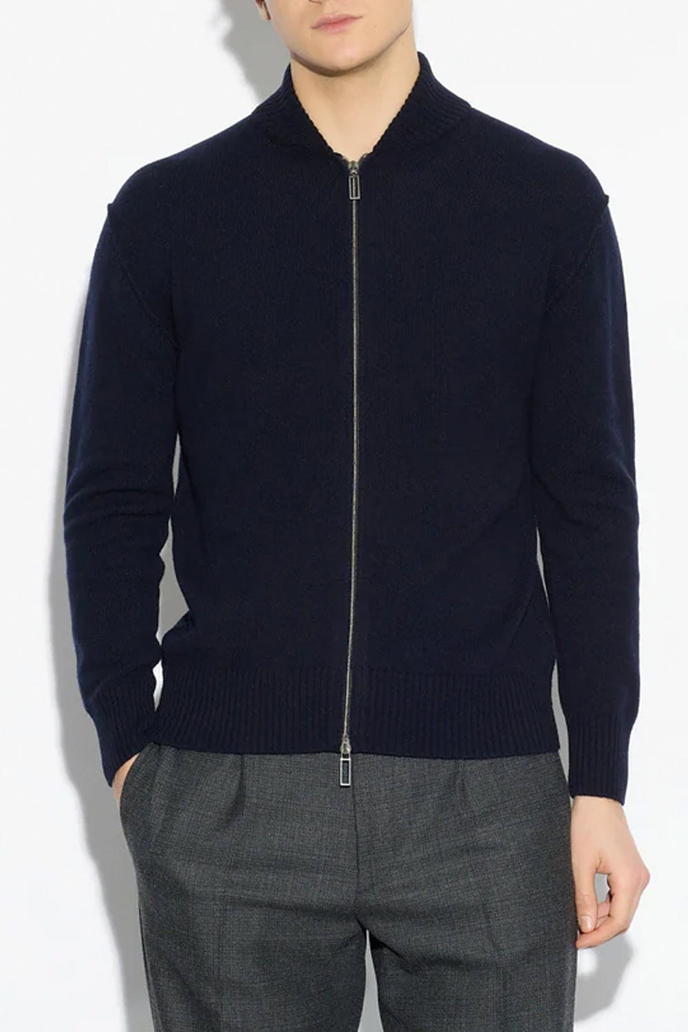 PAOLO PECORA Cardigan in lana con zip