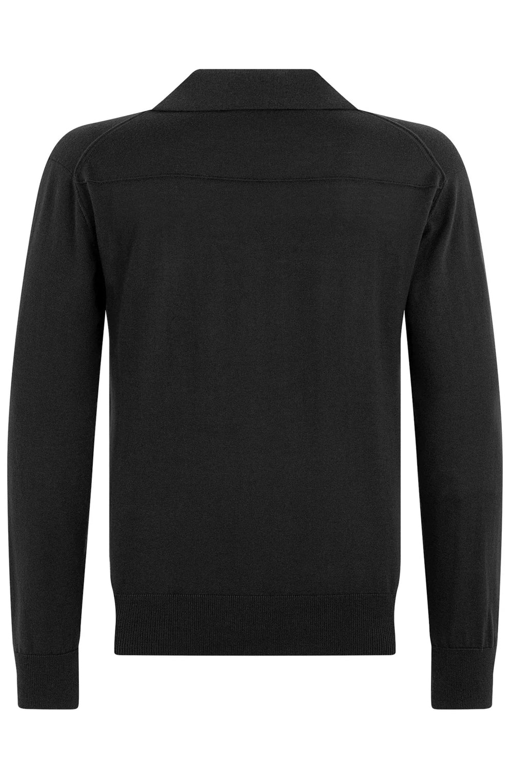PAOLO PECORA Maglia a polo in lana merinos