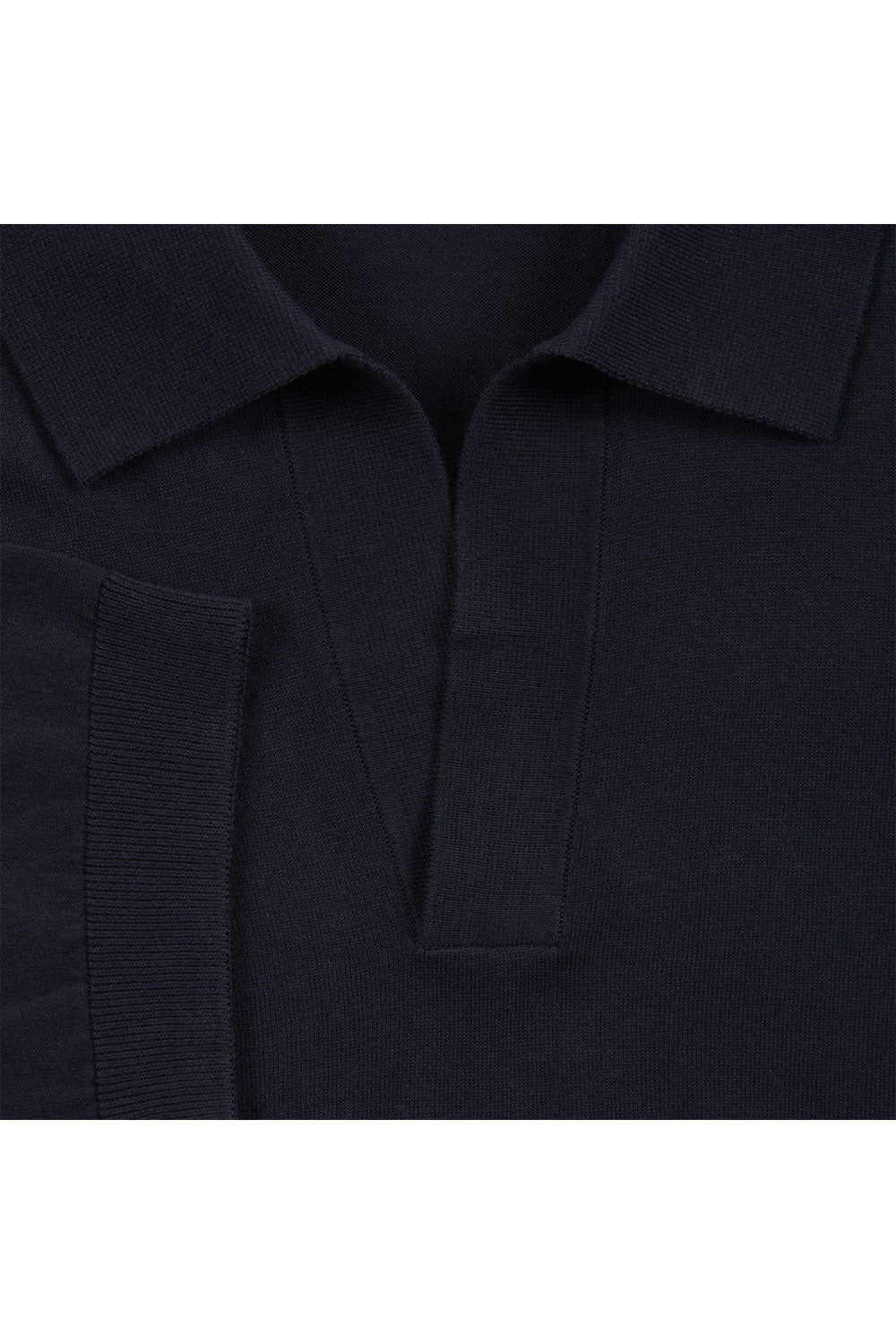 PAOLO PECORA Polo loose fit con collo aperto