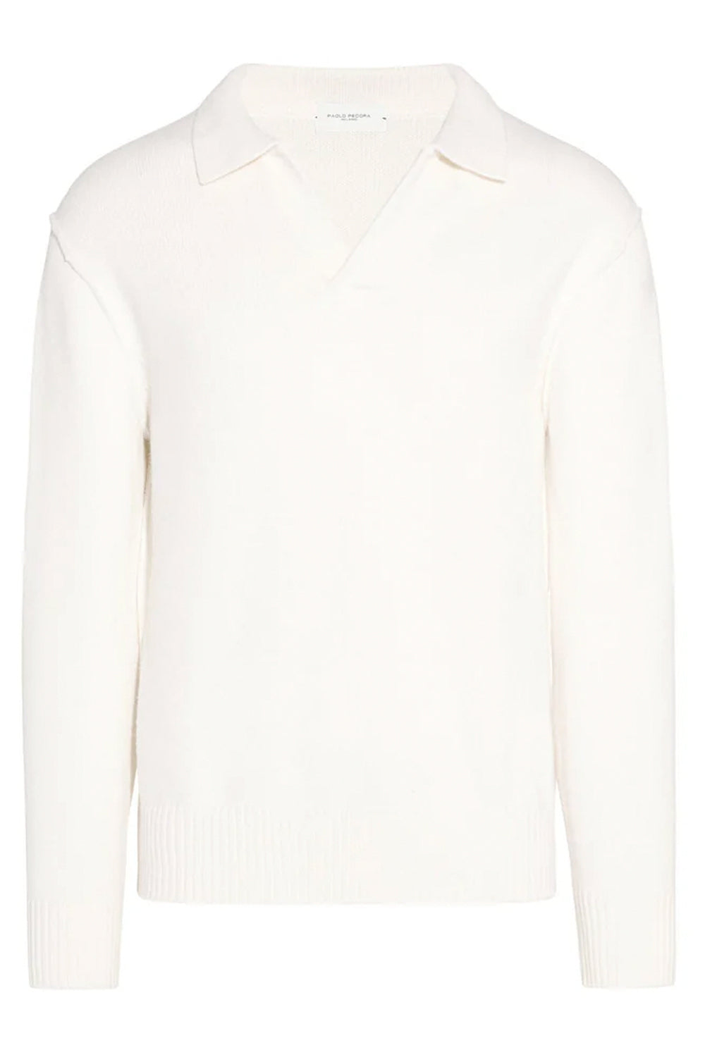 PAOLO PECORA Maglia polo tre fili loose fit