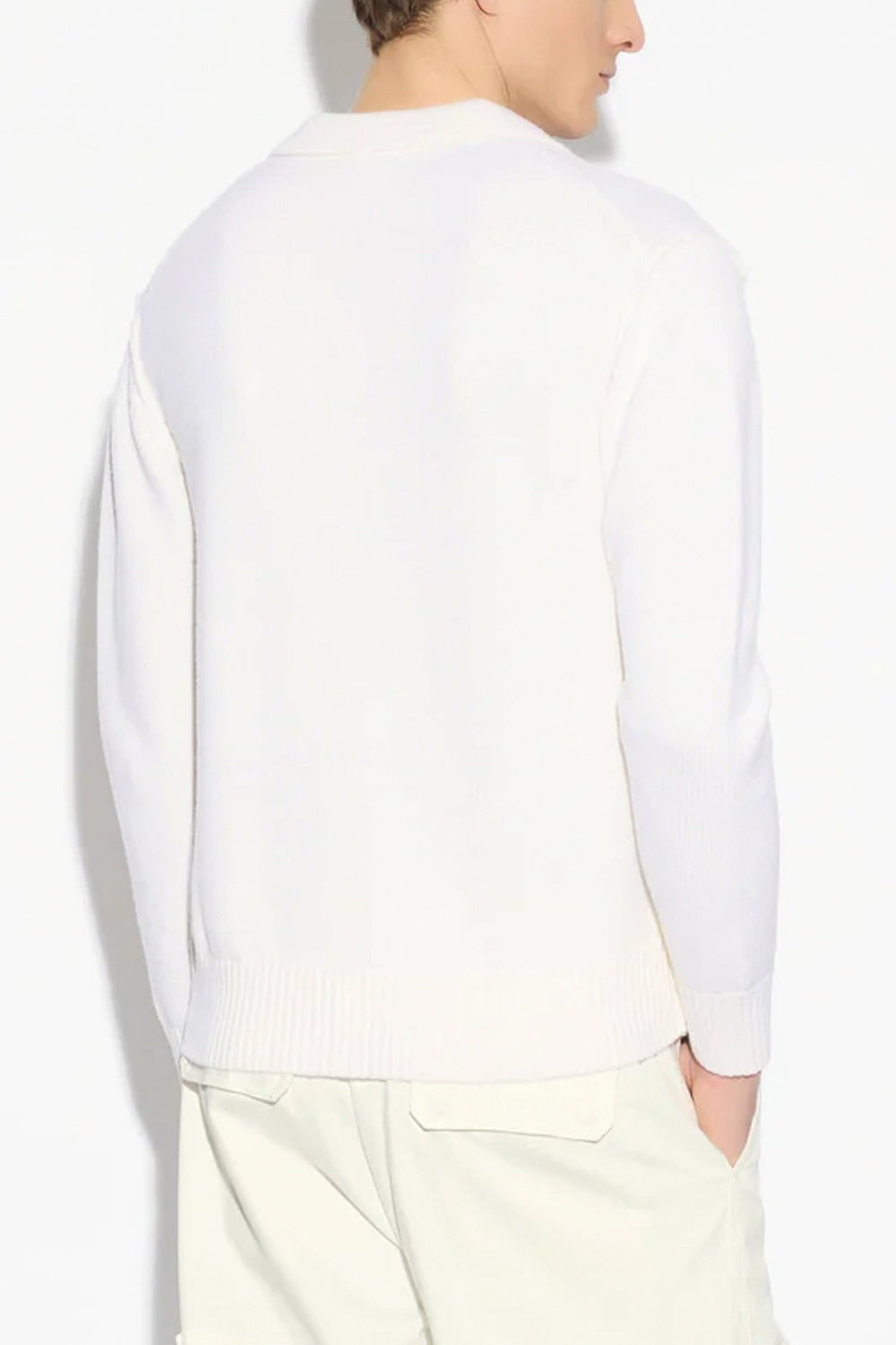 PAOLO PECORA Maglia polo tre fili loose fit