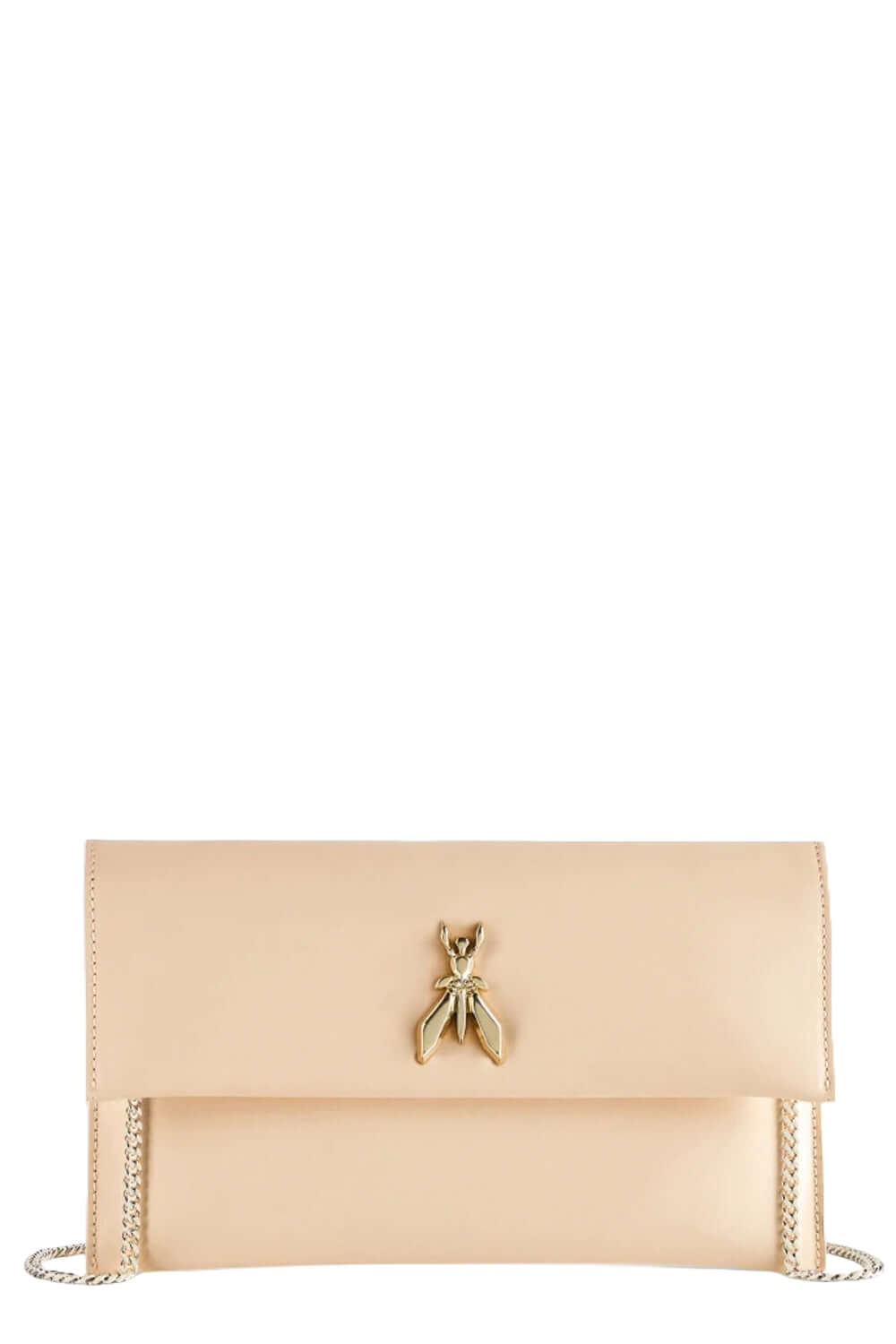 PATRIZIA PEPE Pochette Fly in pelle con catena Uncategorized PATRIZIA PEPE