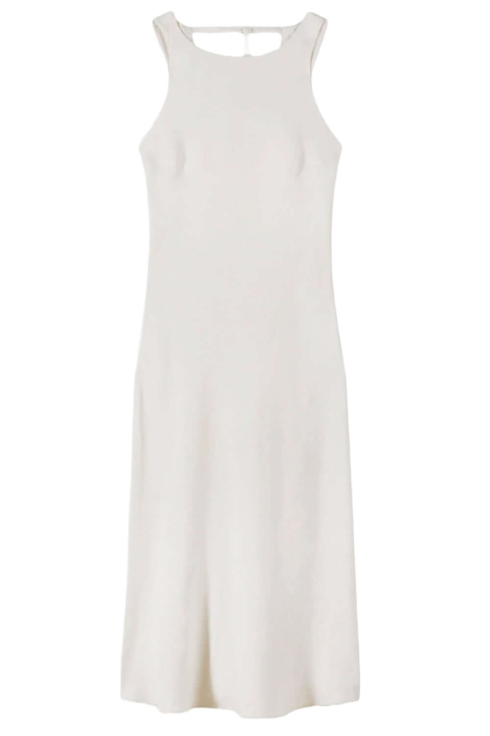 PATRIZIA PEPE Abito in viscosa e lino Essential Uncategorized PATRIZIA PEPE