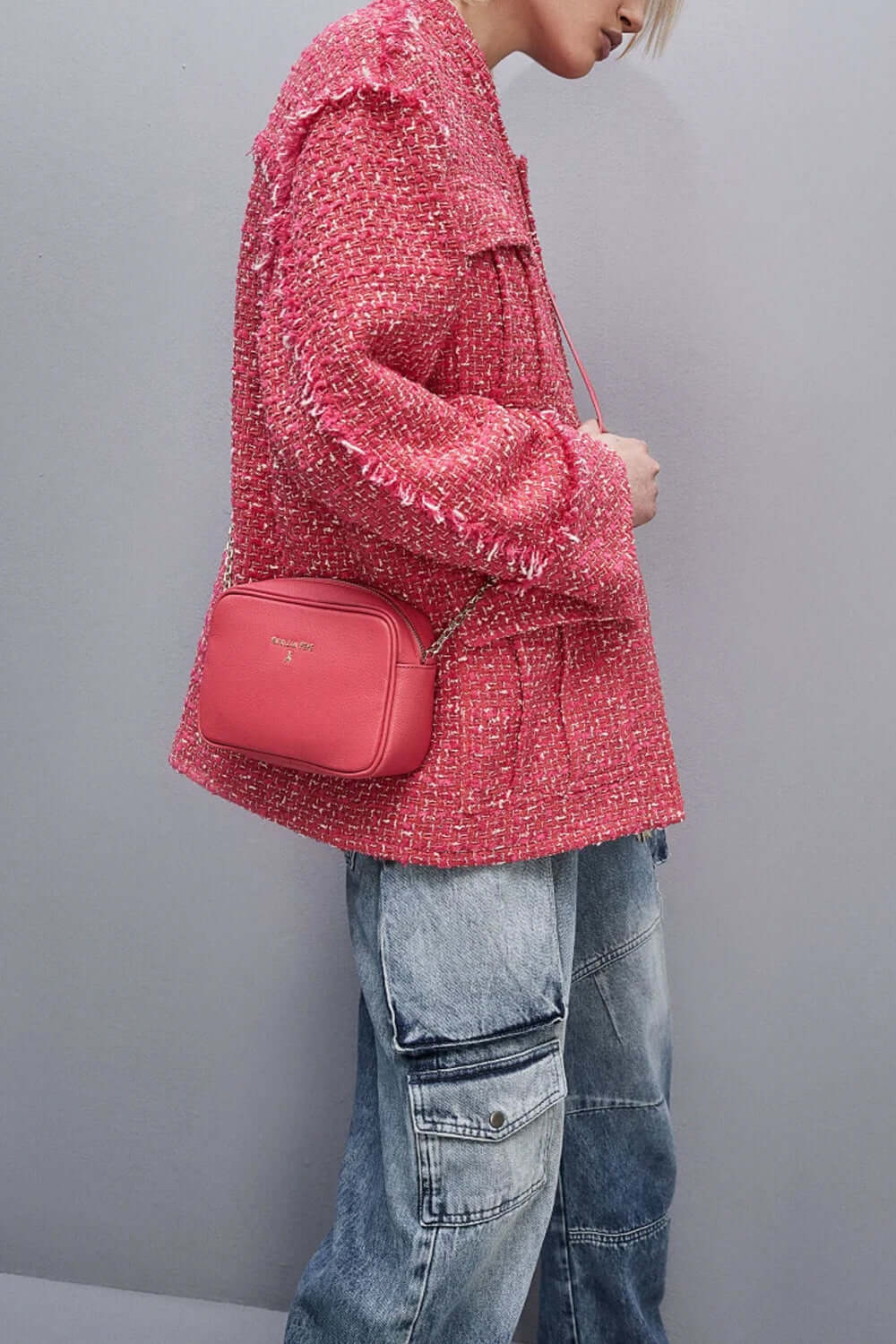 PATRIZIA PEPE Borsa con tracolla in pelle Uncategorized PATRIZIA PEPE