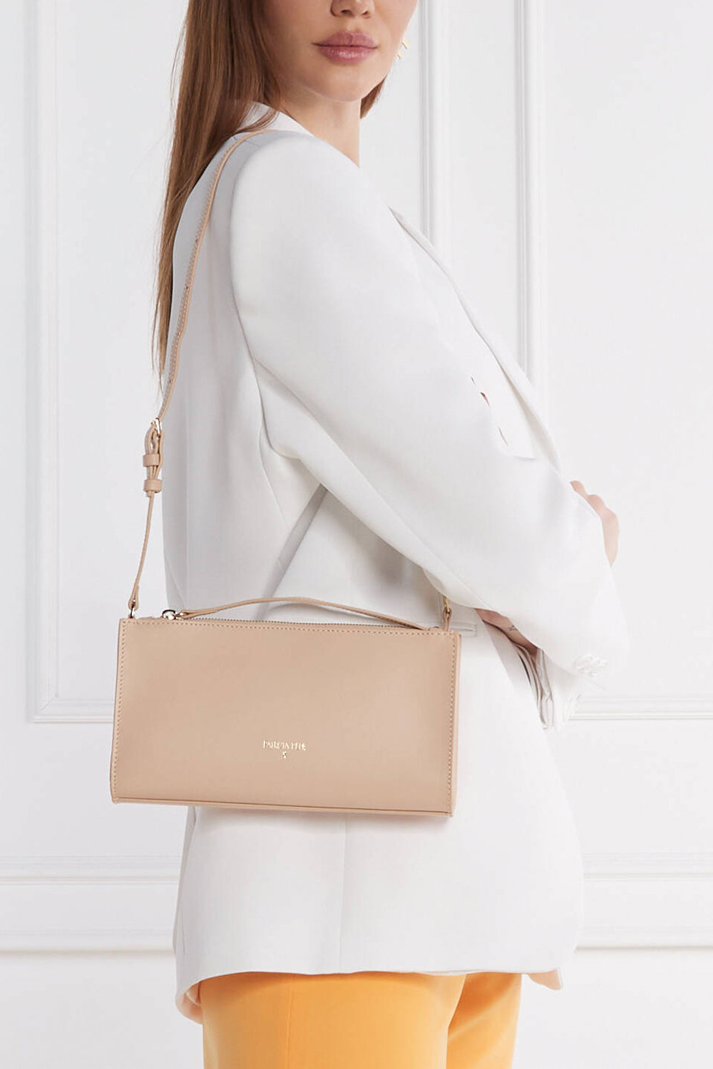 PATRIZIA PEPE Borsa rettangolare media in pelle Handbags PATRIZIA PEPE