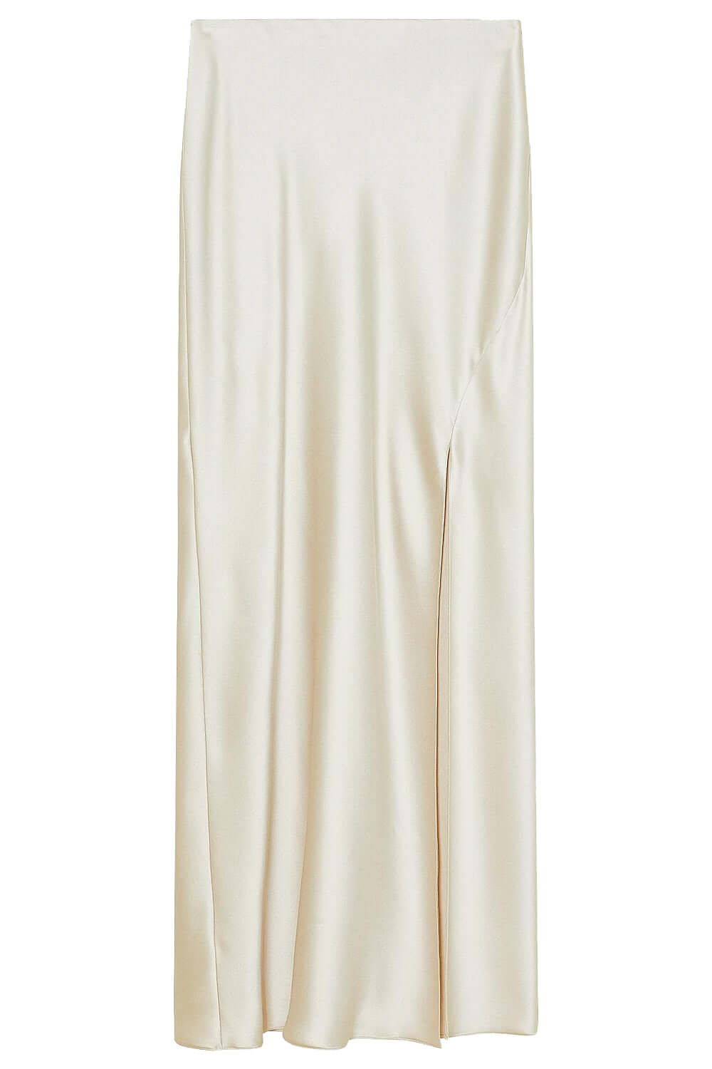 PATRIZIA PEPE Gonna lunga con spacco in raso Uncategorized PATRIZIA PEPE