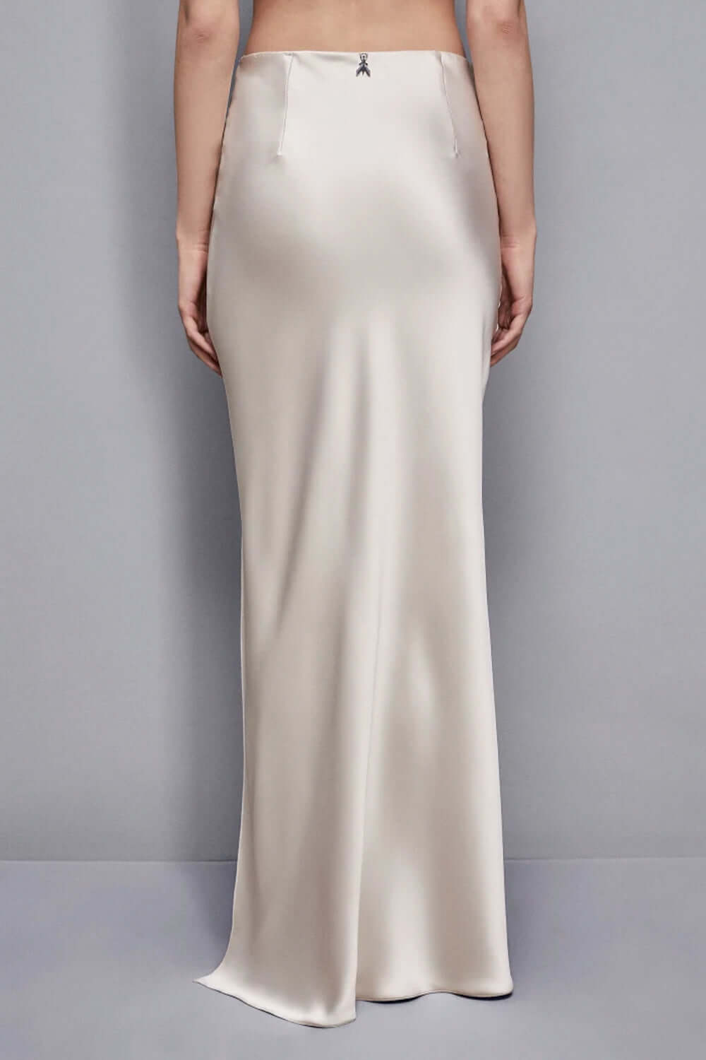 PATRIZIA PEPE Gonna lunga con spacco in raso Uncategorized PATRIZIA PEPE