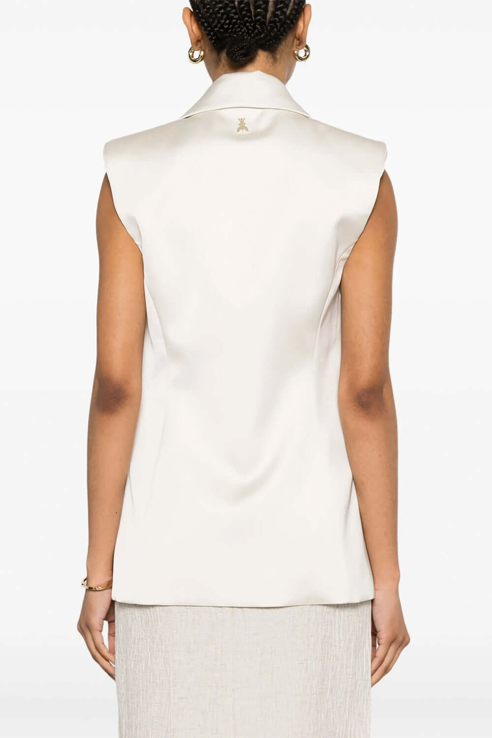 PATRIZIA PEPE Gilet in raso Uncategorized PATRIZIA PEPE